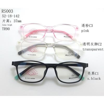 China New popular echa kind fashion TR90 material process design simple optical frames universal for both men and women RS003 for sale