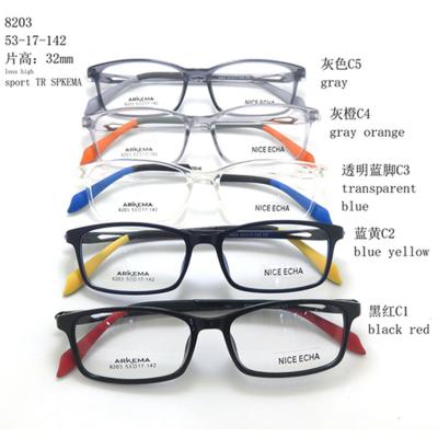 China ARKEMA flexible and comfortable round fashion universal material movement optical glasses frame unisex multicolor buy 8203 for sale