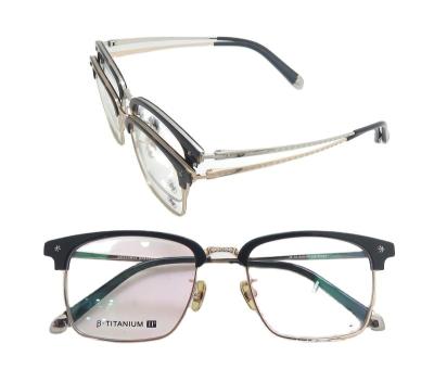 China Other Pure Titanium Glass Frame Glass Frame P6649 Eyebrow Frame for sale