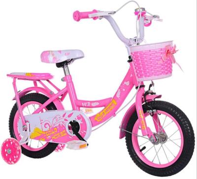 China Aluminum Fashion 12 Inch Bicycle For Kids Girls Bike With Side Wheel for sale