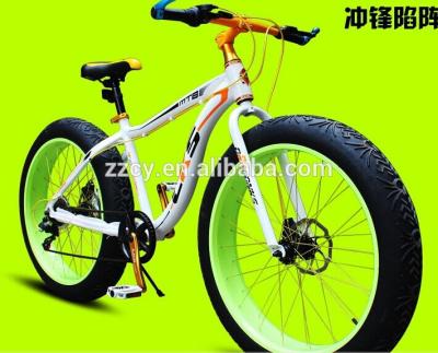 China steel snow bike, fat tire bicycle/bicycle mountain bike with fat tire for sale