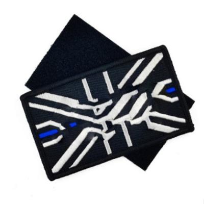 China Handmade Top Selling Custom Embroidered Patches Sew On Custom Design Patches for sale