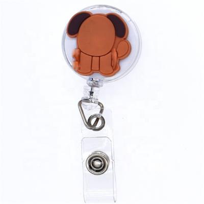 China Hot Custom Eco-friendly Gift Factory Price New ID Card Holder Badge Holder PVC Badge Reel For Sale for sale