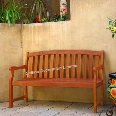 China 3 Seater Garden Bench Patio Furniture Garden Furniture Bench Waterproof Wooden Outdoor Park Bench Wooden Chair for sale