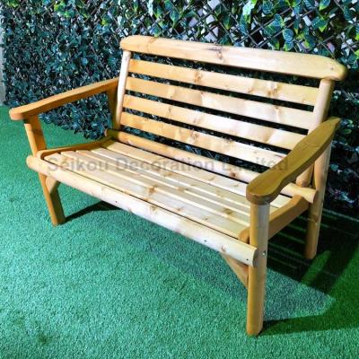 China Garden Patio Furniture Leisure Wooden Chair Foldable Outdoor Wooden Bench Long Wooden Bench for sale