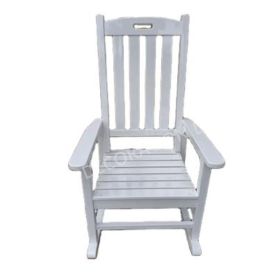 China Wooden Rocking Chair Leisure Adirondack Chair For Garden for sale