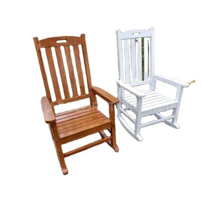 China Adirondack Wood Rocking Chair Outdoor Garden Rocking Chair for sale