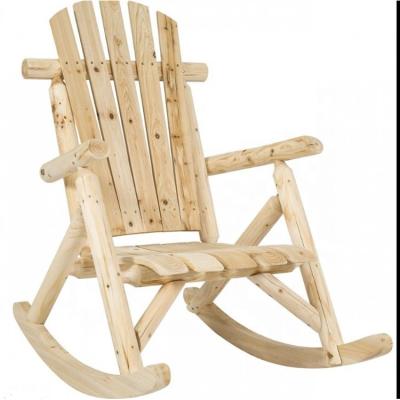 China Antique Outdoor Wooden Rocking Chair Adirondack Rocking Chair for sale