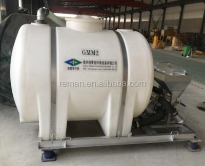 China Construction worksÂ   Portable Jetting Mixer GMM2 Tank Mud Flow for sale