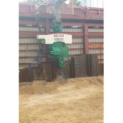 China Pile Pulling Manufacturer Brand New YIMER EMV955 Hydraulic Vibratory Hammer for sale