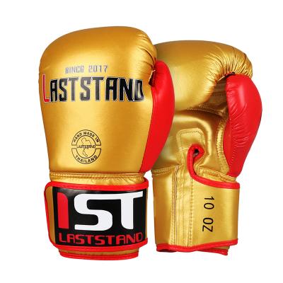 China Custom Logo Layers Training Boxing Gloves In Functional Microfiber Leather for sale