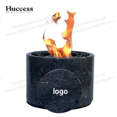 China Marble Fireplace Mini Bio Ethanol Table Top Indoor and Outdoor Use Portable Fire Pit Stocked Bowl Safe for sale