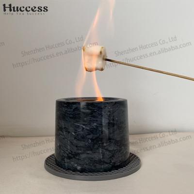 China Stored Personal Bio Ethanol Fire Flame Fireplace Tabletop Fire Pit Durable Handmade Handmade Indoor Outdoor Tabletop Fireplace for sale