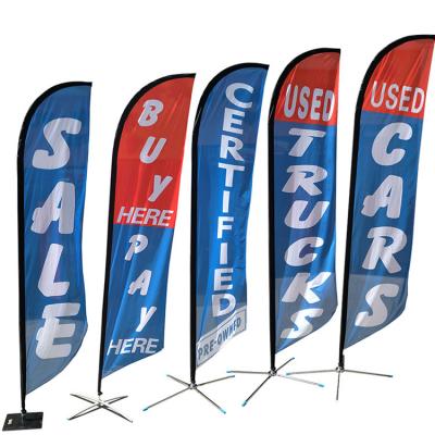 China FLYING multifunctional portable flag, beachflag made in China feather flag, beach flag and teardrop flag for sale