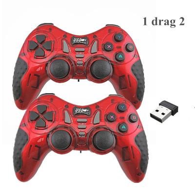 China CE Company 2.4G Dual Wireless Gamepad PC TV Controller Box M8 Game Stick Game Joypad Smart Joypad For for sale