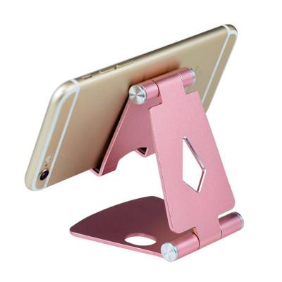 China Flexible Desktop Universal Aluminum Smartphones Tablets Support Adjustable Angles Phone Stand Holder for sale