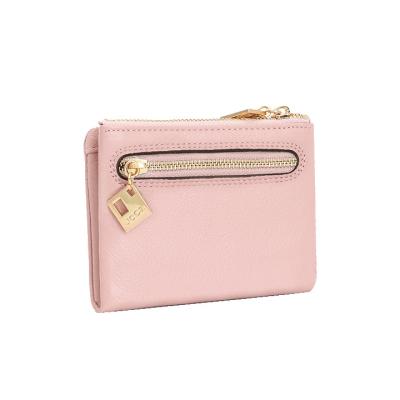 China Famous Mini Women Wallets Purses Female Small Wallet Waterproof Leather Luxury Brand Short Coin Zipper Purse Credit Card Holder for sale