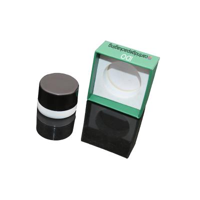 China Child Proof Resistant Concentrate Airtight 5ml 7ml Child Proof Airtight 9ml Glass Jar With Plastic Caps for sale