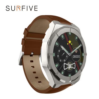 China MP3 Playback Quality Amoled Display Amazon Aliexpress Best Round Heart Rate Health Smart Watch for sale