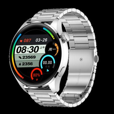 China MP3 Playback Stainless Steel Strap Best Business Smartwatch Men Business Sport Health Android Smart Watch for sale