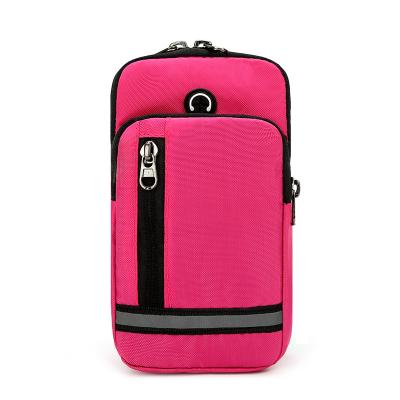 China Outdoor Waterproof Running Portable Mobile Phone Bag Anti-fall Sports Bag Jogging Armpit Bag for sale