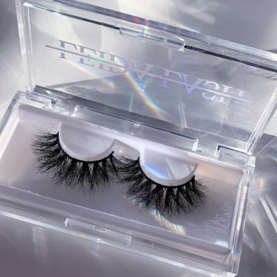 China 3d 22mm Mink Eyelashes 100 Real Natural Mink Seller Single Eyelash Box for sale