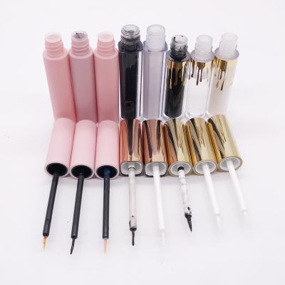 China For Wear Professional Low Moisture Vegan Eyelash Glue Korea Strip Eyelash Glue Container Pink Waterproof Private Label Brand Eyelash Glue Strong Wick Glue for sale