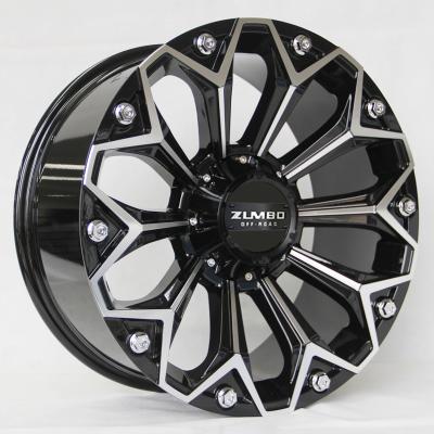 China /truck/ A0118 Aluminum Alloy Wheel Off Road Rims For Customs 22 Inch Off Road Wheel 5x114.3 6x114.3 PCD Factory Wholesale Rims for sale