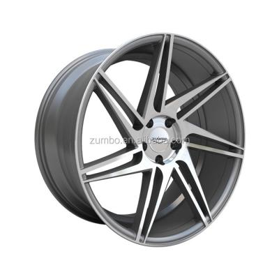 China Upset A0012 wheel rims 5x120 alloy wheels china rims for sale 5x114.3 wheels 20 inch black aluminum alloy wheels 4 for sale