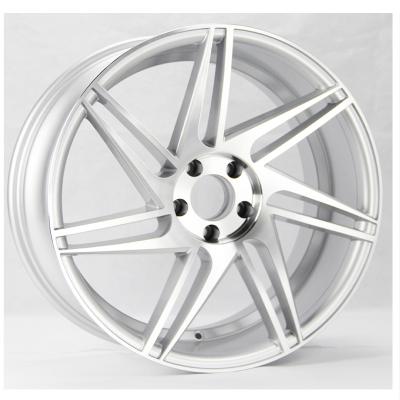 China Upset Wheel A0012 5x120 Car Wheels Rims Aluminum Alloy Passenger For Sale Classic Customs Casting 20 Inch 22 Inch Silver Wheel for sale