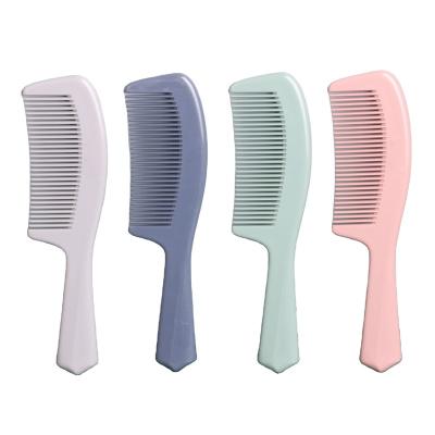 China Tooth hair comb long comb hairdressing comb girl heart hair comb good anti-static ladies home special portable dense tooth comb for sale