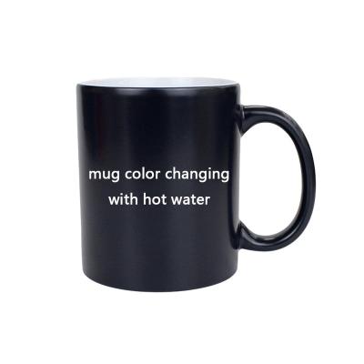 China Viable multieple color changing teacup sublimation mug custom printing ceramic coffee mug for sale