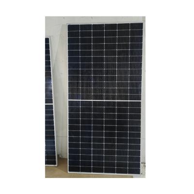 China Class A Cheap And High Quality Black 550w Monocrystalline Silicon Balcony Solar Panel For Home Electricity for sale