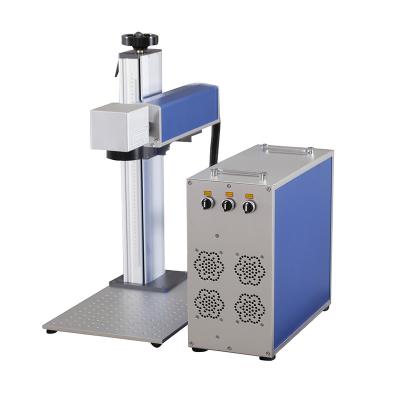 China Air Cooled Portable Sunglass MOPA Fiber Laser Marking Machine Price for sale