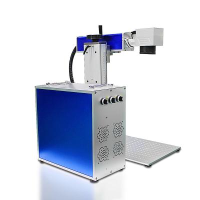 China Laser Fiber Laser Marking Machine, Aluminum Metal Laser Engraver Machine Laser Engraving Machine 20w 30w 50w Max Source for sale