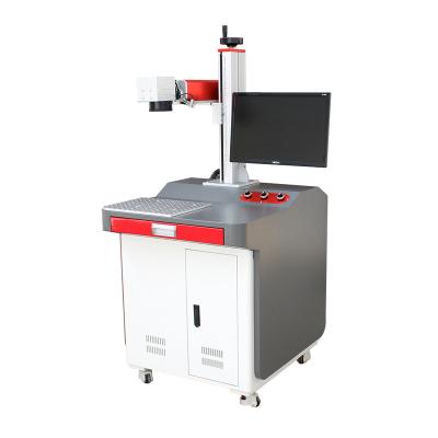 China Laser Engraving Fiber Laser Marking Machine Marking Oval And Round Workpieces for sale