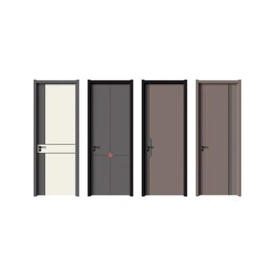 China Modern splicing solid wood moisture-proof door environmental protection home bedroom compound door eco-friendly door high strength and corrosion resistance for sale