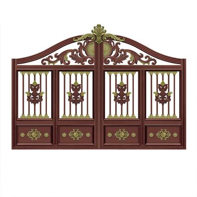 China Custom Modern Factory Villa Courtyard Front Door Porch Gate Security Outdoor Garden for sale