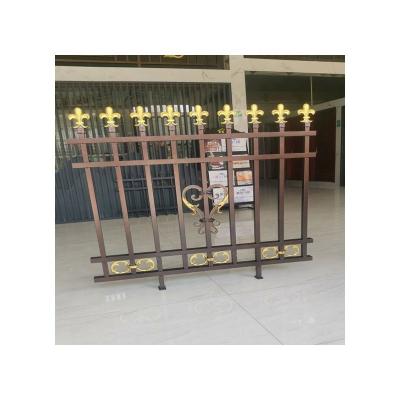 China New Type Easily Assembled Aluminum Railing Railing Uses Aluminum Buildings Fence Panels Aluminum Alloy Metal Fence for sale