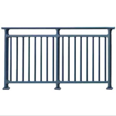 China Easily Assembled Modern Home Outdoor Balcony Frameless Railing U-Slot Aluminum Glass Railing System for sale