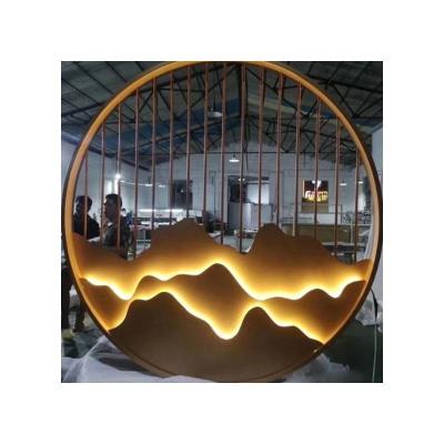 China High strength and corrosion resistance restaurant screen room divider decorative screen good quality decorative room divider for sale