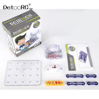 China Detoo DIY Plastic Intelligent Development Building Blocks Children Education Hand Power Toys for sale