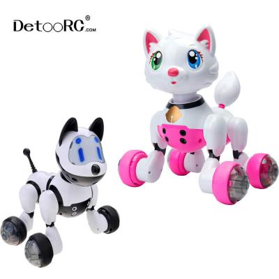 China Control Voice Detoo Singer and Dance Control Electronic Smart Robot Cat Toys Gift Educational Toys for sale