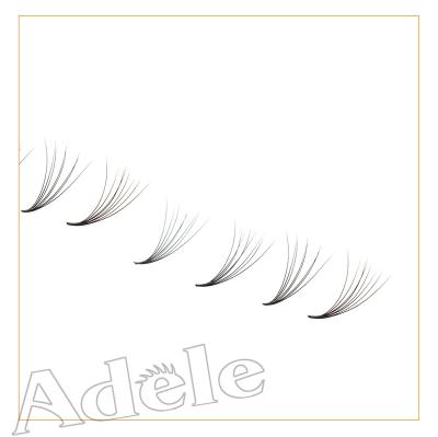 China Best Natural Soft Selling Korea Fiber 0.07 0.1 Premade 3D Fan Eyelash Extension 2D 3D 4D 5D 6D 7D 8D 9D Volume Eyelash Extensions for sale