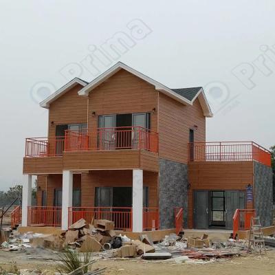 China Modern Cheap Prefab Houses 150m Prefab Container House Container Villa House Movable for sale