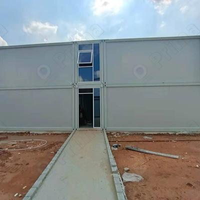 China Modern flat pack modern folding prefab villa container house 20ft prefab luxury container house for sale for sale