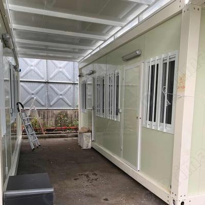 China Modern Container House Movable Prefab House for Villa, Office, Public Toilet Container House Movable Prefab Container House for sale