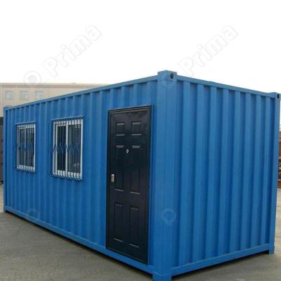 China Modern 20ft Customized Bolt Dominican Republic Luxury Prefab Detachable Container House for sale