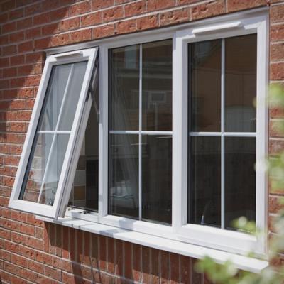 China Waterproof high quality design UPVC window tiit and turn window for sale