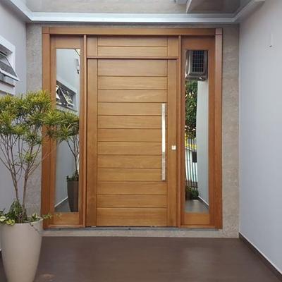 China Interior Sound Insulation Timber Timber / Wood Solid Composite Carving Door For Villa / Apartment for sale